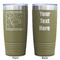 The Starry Night (Van Gogh 1889) Olive Polar Camel Tumbler - 20oz - Double Sided - Approval