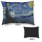 The Starry Night (Van Gogh 1889) Outdoor Dog Beds - Large - APPROVAL