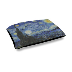 The Starry Night (Van Gogh 1889) Outdoor Dog Bed - Medium