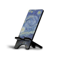 The Starry Night (Van Gogh 1889) Cell Phone Stand (Small)