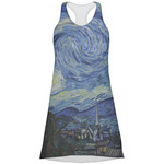 The Starry Night (Van Gogh 1889) Racerback Dress - 2X Large