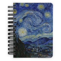 The Starry Night (Van Gogh 1889) Spiral Notebook - 5x7