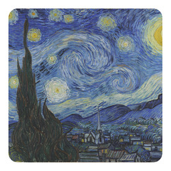The Starry Night (Van Gogh 1889) Square Decal - Large