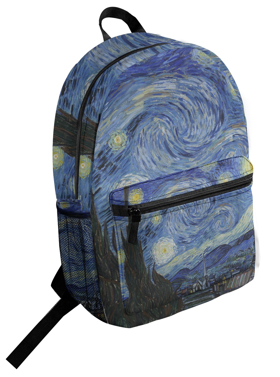 FKELYI Backpacks with Vincent Van Gogh Starry Sky,Junior High Boys