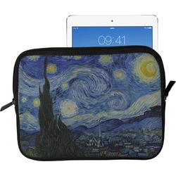The Starry Night (Van Gogh 1889) Tablet Case / Sleeve - Large