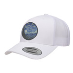 The Starry Night (Van Gogh 1889) Trucker Hat - White