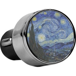 The Starry Night (Van Gogh 1889) USB Car Charger
