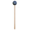 The Starry Night (Van Gogh 1889) Wooden 7.5" Stir Stick - Round - Single Stick