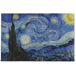 The Starry Night (Van Gogh 1889) Woven Mat