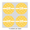 Tribal Diamond 4" Multipurpose Round Labels - Sheet