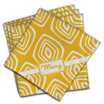 Tribal Diamond Cloth Napkins (Set of 4) (Personalized)