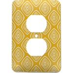 Tribal Diamond Electric Outlet Plate