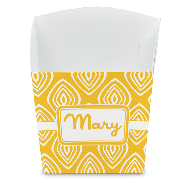 Custom Tribal Diamond French Fry Favor Boxes (Personalized)