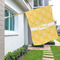 Tribal Diamond House Flags - Double Sided - LIFESTYLE