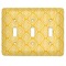 Tribal Diamond Light Switch Covers (3 Toggle Plate)