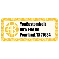 Tribal Diamond Return Address Labels (Personalized)