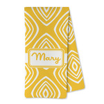 Tribal Diamond Kitchen Towel - Microfiber (Personalized)