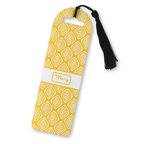 Custom Tribal Diamond Plastic Bookmark (Personalized)