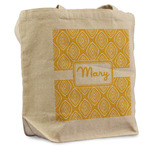 Tribal Diamond Reusable Cotton Grocery Bag (Personalized)