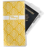 Tribal Diamond Travel Document Holder