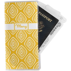 Tribal Diamond Travel Document Holder