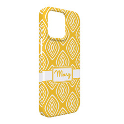 Tribal Diamond iPhone Case - Plastic - iPhone 13 Pro Max (Personalized)