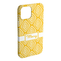 Tribal Diamond iPhone Case - Plastic - iPhone 15 Plus (Personalized)