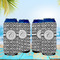 Ikat 16oz Can Sleeve - Set of 4 - LIFESTYLE