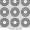 Ikat 2" Multipurpose Round Labels - Sheet