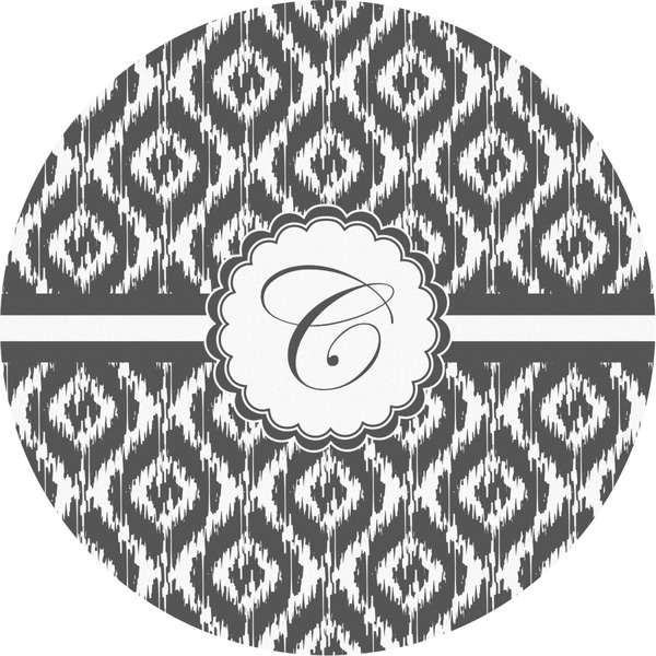 Custom Ikat Multipurpose Round Labels - 2" (Personalized)