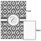 Ikat 20x30 - Matte Poster - Front & Back