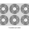 Ikat 3" Multipurpose Round Labels - Sheet