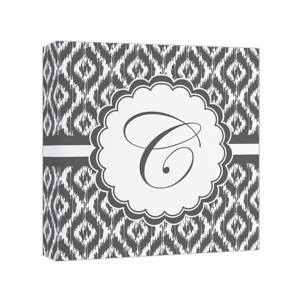 Custom Ikat Canvas Print - 8x8 (Personalized)