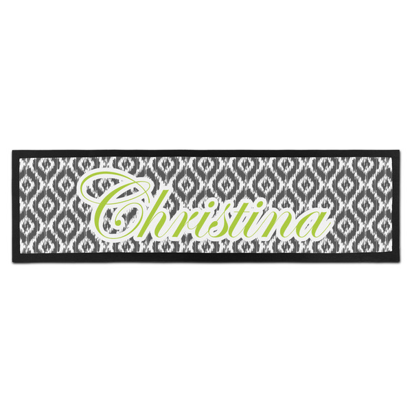 Custom Ikat Bar Mat (Personalized)