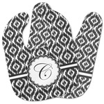 Ikat Baby Bib w/ Initial