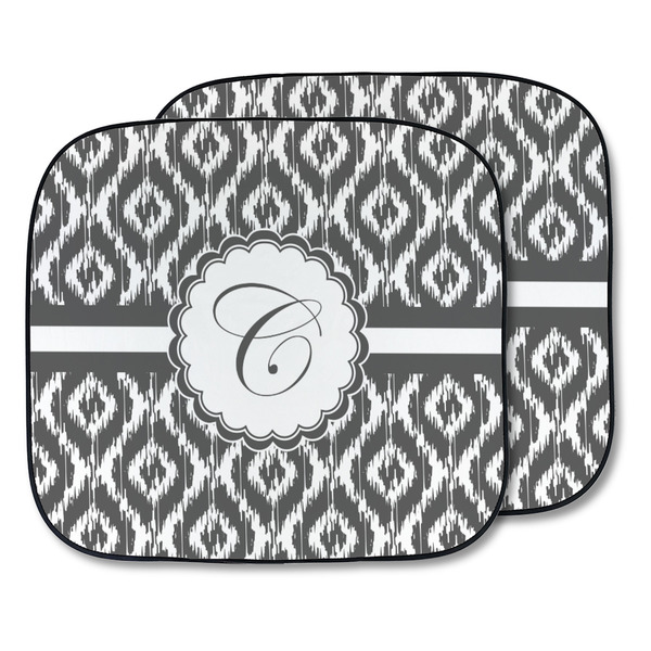 Custom Ikat Car Sun Shade - Two Piece (Personalized)