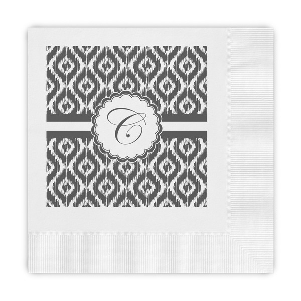 Custom Ikat Embossed Decorative Napkins (Personalized)