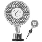 Ikat Wine Bottle Stopper (Personalized)