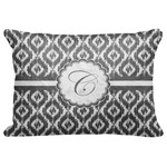 Ikat Decorative Baby Pillowcase - 16"x12" w/ Initial