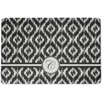 Ikat Dog Food Mat w/ Initial