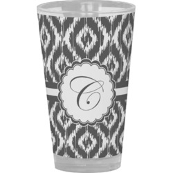 Ikat Pint Glass - Full Color (Personalized)