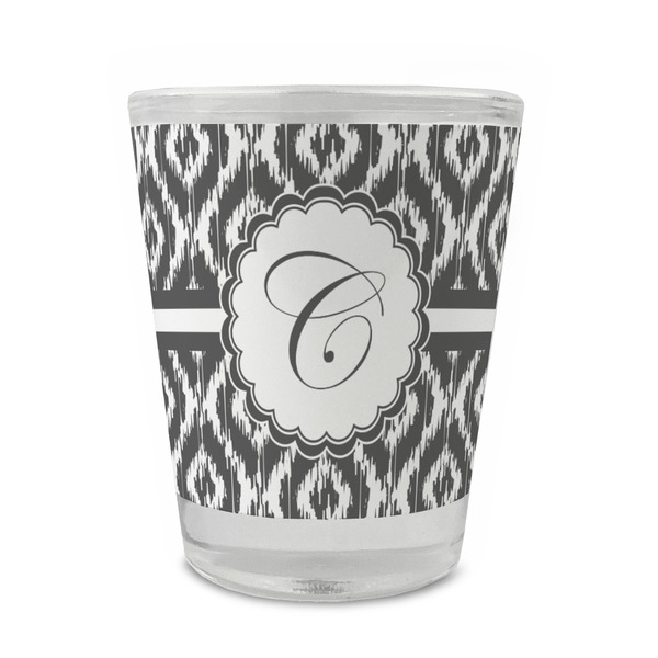 Custom Ikat Glass Shot Glass - 1.5 oz - Single (Personalized)