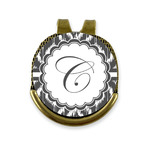 Ikat Golf Ball Marker - Hat Clip - Gold