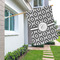 Ikat House Flags - Single Sided - LIFESTYLE