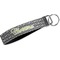 Ikat Webbing Keychain FOB with Metal