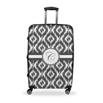 Ikat Suitcase - 28" Large - Checked w/ Initial