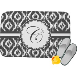 Ikat Memory Foam Bath Mat - 34"x21" (Personalized)