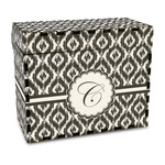 Ikat Wood Recipe Box - Full Color Print (Personalized)