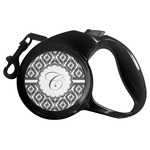 Ikat Retractable Dog Leash - Medium (Personalized)