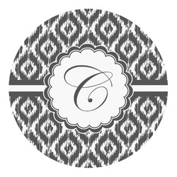 Ikat Round Decal - Small (Personalized)